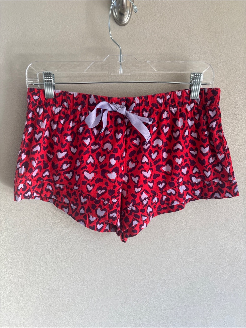 S Victoria’s Secret leopard pj shorts